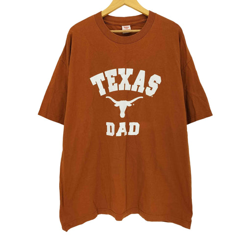 TEXAS Longhorns メキシコ製 カレッジプリント クルーネックTシャツ メンズ  2XL